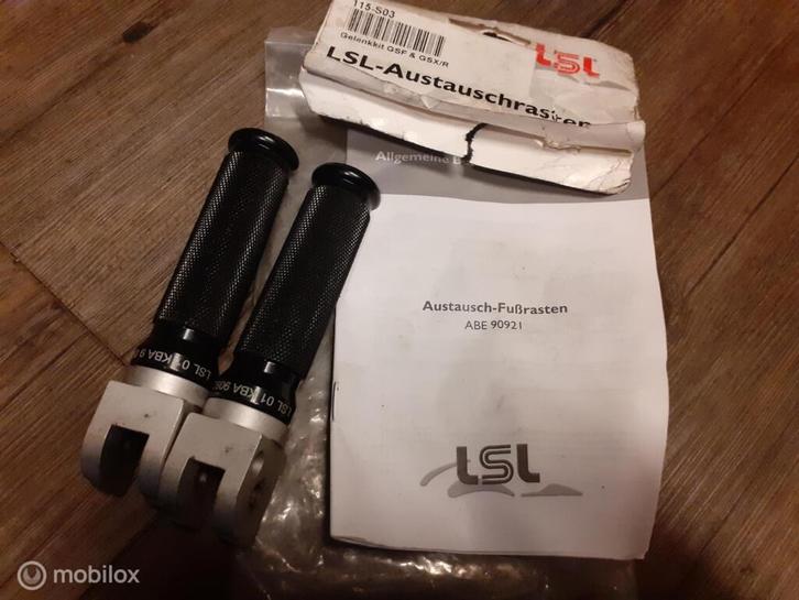 Voetsteun voetsteps LSL Monster 600 620 695 750 900 1000 S4, Motoren, Onderdelen | Ducati, Gebruikt, Ophalen of Verzenden