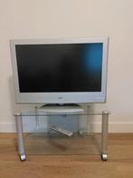 JVC TV plus glazen tv meubel, Ophalen, Gebruikt, Overige merken