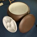 Vintage Retro Naaibox / Zitje Jaren '50/'60, Verzamelen, Ophalen, Huis en Inrichting