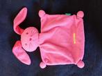Lief knuffel konijn roze zacht, Ophalen of Verzenden, Gebruikt, Konijn