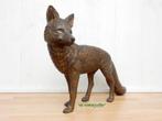 251* Bronzen vos (Boven €75 geen verzendkosten), Nieuw, Overige materialen, Ophalen of Verzenden, Dierenbeeld