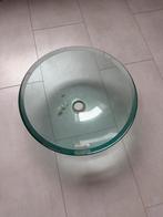 Glazen waskom, Ophalen of Verzenden, Zo goed als nieuw, Rond, Glas