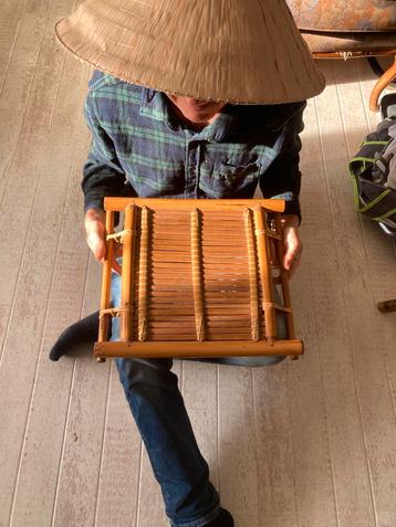 Rotan Dienblad voor op de Bank beschikbaar voor biedingen