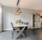 Eet tafel , stoelen bank 78 x 190 x 90 kleur stone, Ophalen, 50 tot 100 cm, Zo goed als nieuw, Vijf personen of meer