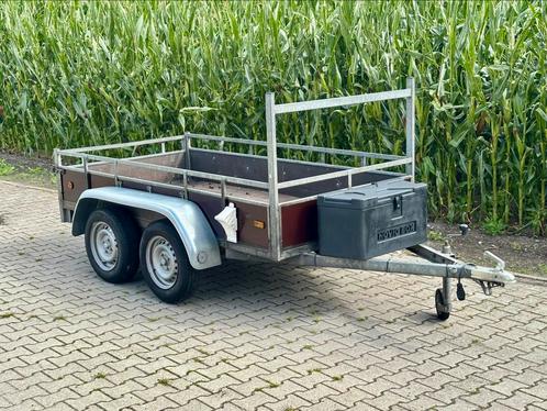 ZGAN Tandemasser aanhanger gegalv dubbelasser aanhangwagen, Auto diversen, Aanhangers en Bagagewagens, Ophalen