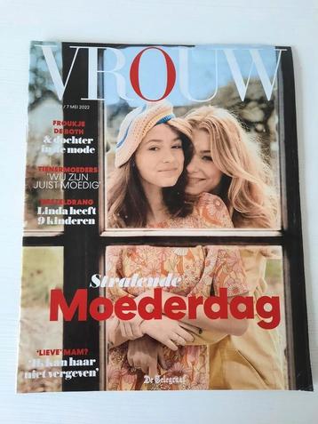 VROUW Tijdschrift Telegraaf Froukje de Both Mei 2022 beschikbaar voor biedingen