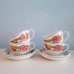 Wood & Sons 'Alpine Meadow', 4 (thee) kop en schotels, Ophalen of Verzenden