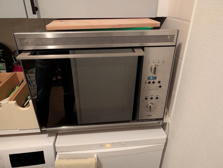 Atag combimagnetron | inbouw, Witgoed en Apparatuur, Magnetrons, Gebruikt, Inbouw, Combimagnetron, 45 tot 60 cm, Grill, Hete lucht