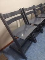 5x Stokke Tripp Trapp stoelen - los te koop, Huis en Inrichting, Stoelen, Ophalen, Gebruikt, Blauw, Scandinavisch