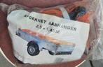 Aanhangwagen afdeknet 2.5 x 1.4 mtr, Doe-het-zelf en Verbouw, Zeil en Folie, Ophalen of Verzenden, Nieuw, 15 m² of meer, Folie