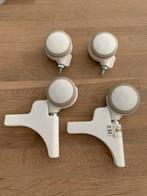 4 Algot wieltjes 4,5 cm doorsnede x circa 2,7 ikea element, Huis en Inrichting, Ophalen of Verzenden