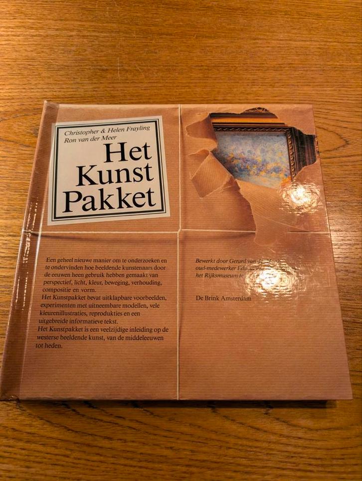 Het Kunst Pakket, pop up kunst boek., Boeken, Kunst en Cultuur | Beeldend, Zo goed als nieuw, Schilder- en Tekenkunst, Ophalen of Verzenden