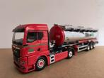 Tekno MAN Van Heesvelde, Hobby en Vrije tijd, Modelauto's | 1:50, Ophalen of Verzenden, Zo goed als nieuw, Bus of Vrachtwagen