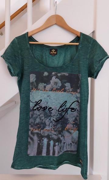 T-shirt groen met opdruk van Cars maat M beschikbaar voor biedingen