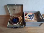 Oude  platenspeler  78 toeren, Ophalen