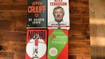 4 boeken, nouri Cruijff ferguson VOETBAL, Boeken, Ophalen of Verzenden, Zo goed als nieuw, Balsport