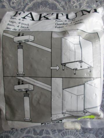 4 stelpoten Faktum Ikea - 16 cm - afbeelding 1