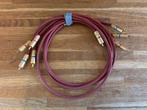 Van den Hul, The Bay C5 kabels/interlinks (2x stereo set), Audio, Tv en Foto, Ophalen of Verzenden, Zo goed als nieuw, Minder dan 2 meter