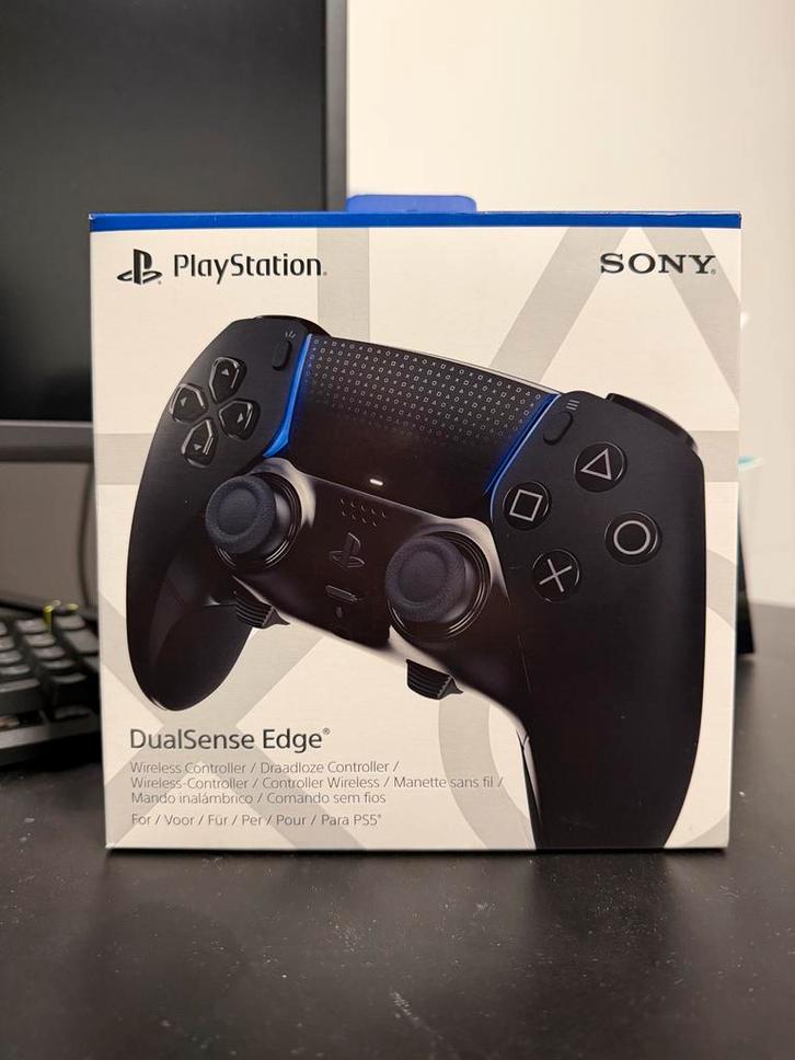 PS5 DualSense Edge Pro Controller - Weinig gebruikt!, Spelcomputers en Games, Spelcomputers | Sony PlayStation Consoles | Accessoires