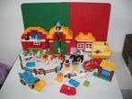 Grote Duplo boerderij set 10525 + 2 onderplaten + extra sets, Ophalen of Verzenden, Zo goed als nieuw, Complete set, Duplo