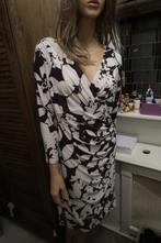 Lauren by Ralph Lauren prachtige jurk zwart wit M, Maat 38/40 (M), Wit, Ophalen of Verzenden, Zo goed als nieuw
