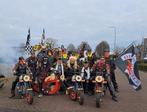 Carnavalswagen met grote loopgroep en 11 motoren, Hobby en Vrije tijd, Zo goed als nieuw, Ophalen