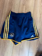 Voetbalbroekje voetbalshorts Ajax, Blauw, Ophalen of Verzenden, Zo goed als nieuw, Adidas