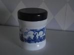 vintage wit opaline sigaren pot Willem II Holland 16 cm 1960, Ophalen of Verzenden, Gebruikt, Overige typen