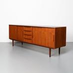 Vintage Deens Dressoir in teakhout, Ophalen, Gebruikt, 150 tot 200 cm, Teakhout