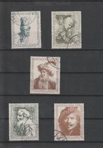 Rembrandt, Postzegels en Munten, Ophalen of Verzenden, Na 1940, Gestempeld