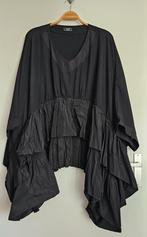AKH; WAANZINNIG NIEUW UNIEK WIJD TUNIEK € 65,-, Ophalen of Verzenden, Zo goed als nieuw, Zwart, Blouse of Tuniek