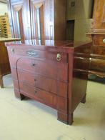 Oer 11332 ANTIEKE mahoniehouten Empire commode, Antiek en Kunst, Ophalen