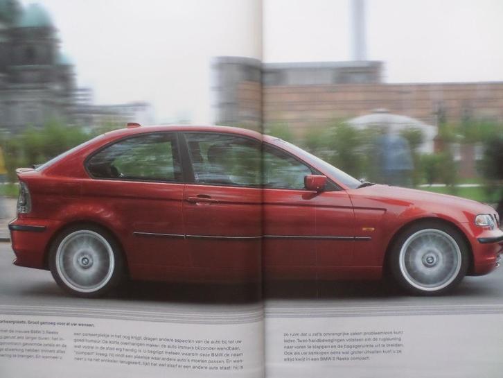 BMW Serie 3 Compact Brochure, Boeken, Auto's | Folders en Tijdschriften, Zo goed als nieuw, BMW, Verzenden