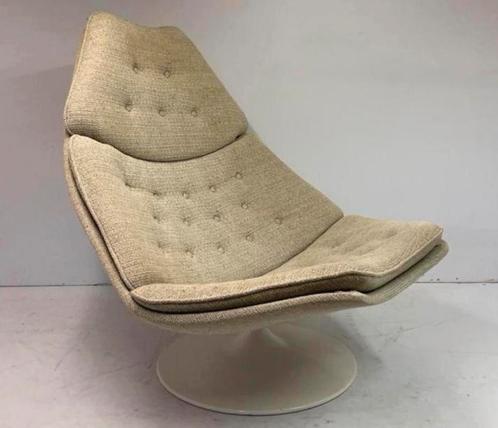 Artifort f588 Geoffrey Harcourt, draaibaar fauteu, Huis en Inrichting, Fauteuils, Gebruikt, Stof, 75 tot 100 cm, Ophalen of Verzenden