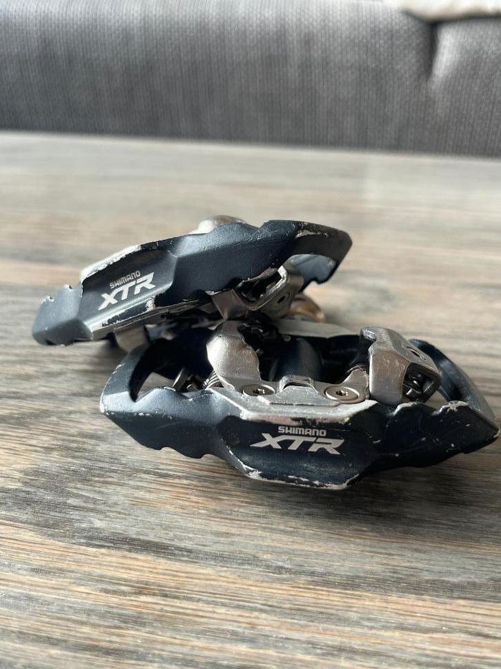 Shimano XTR PD-M985 pedalen, Fietsen en Brommers, Fietsonderdelen, Gebruikt, Racefiets, Crankstel of Pedalen, Ophalen of Verzenden