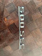 Typeplaatje/Embleem Mercedes 500 SEC, Ophalen, Gebruikt, Mercedes-Benz