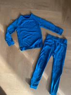 Thermoset mt 110-116 thermobroek thermoshirt blauw, Sport en Fitness, Skiën en Langlaufen, Overige merken, 100 tot 140 cm, Ophalen of Verzenden