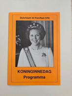 Programmaboekje UNIFIL koninginendag 1983. Libanon., Ophalen of Verzenden, Landmacht, Nederland, Boek of Tijdschrift