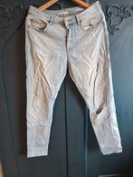 Dames Broek Lichtblauw met Gaten, Blauw, Zara, Ophalen of Verzenden, W30 - W32 (confectie 38/40)