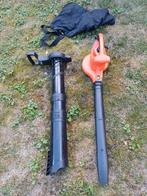 Bladblazer/zuiger BLACK & DECKER met opvangzak, Ophalen, Gebruikt, Ruggedragen, Black & Decker