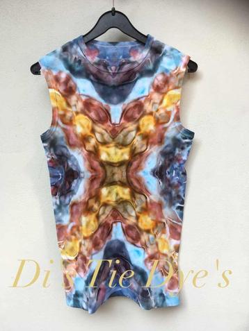 Tie dye festival top - verzenden mogelijk beschikbaar voor biedingen