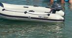 Yanmar Rubberboot met 4 pk Motor yamaha, Watersport en Boten, Rubberboten, Ophalen, Airdeck, Gebruikt, Yam