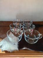 6 glazen soepkommen, Huis en Inrichting, Keuken | Servies, Ophalen of Verzenden, Glas, Overige stijlen, Kom(men)