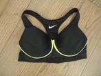 Zwarte Nike sport BH maat 75A, Ophalen of Verzenden, Zwart, BH