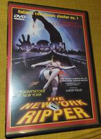 The New York Ripper, dvd. Lucio Fulci. Cult  horror, Vanaf 16 jaar, Ophalen of Verzenden, Zo goed als nieuw, Slasher