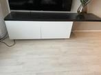 Tv meubel (IKEA) met plank, Huis en Inrichting, Kasten | Televisiemeubels, 100 tot 150 cm, Ophalen of Verzenden, Zo goed als nieuw