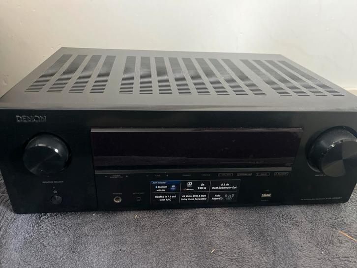 Denon AVR-X550BT Receiver, Audio, Tv en Foto, Versterkers en Receivers, Zo goed als nieuw, 5.1, 120 watt of meer, Denon, Ophalen