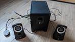 Logitech z313 speakerset met subwoofer, Audiokanaal 2.1, Logitech., Zo goed als nieuw, Ophalen