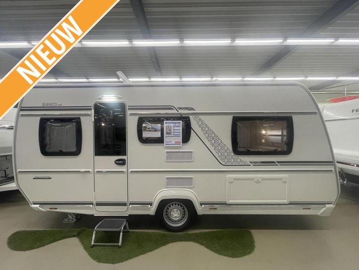 Fendt Bianco Selection 465 TG Nu € 2000,- korting*, Caravans en Kamperen, Caravans, Bedrijf, tot en met 4, 1000 - 1250 kg, Overige