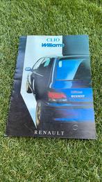 Unieke Renault Clio Williams brochure 1995, Boeken, Auto's | Folders en Tijdschriften, Ophalen of Verzenden, Zo goed als nieuw